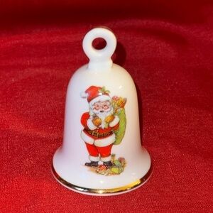 Gerold West germany Vintage porcelain Christmas bell
